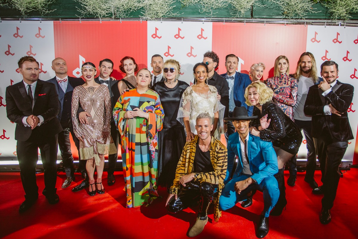 Laima and artists